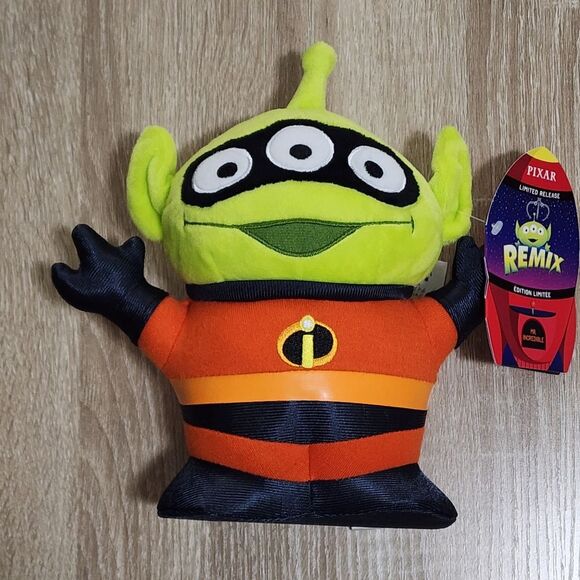 Disney Pixar Alien Remix The Incredibles x Toy Story Mini Plush RARE NEW w/Tags - Picture 2 of 7